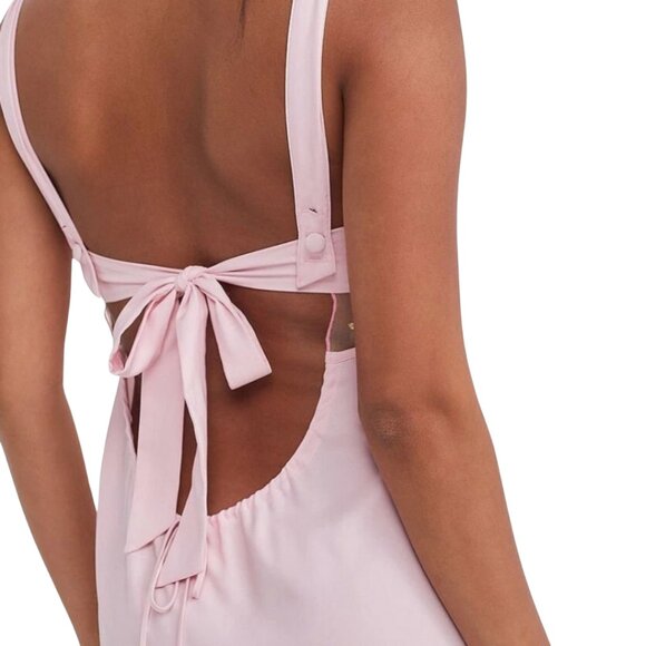 NWT! RARE! For Love and Lemons x Victoria's Secret Watercolor Slip Dress Large - Picture 6 of 16